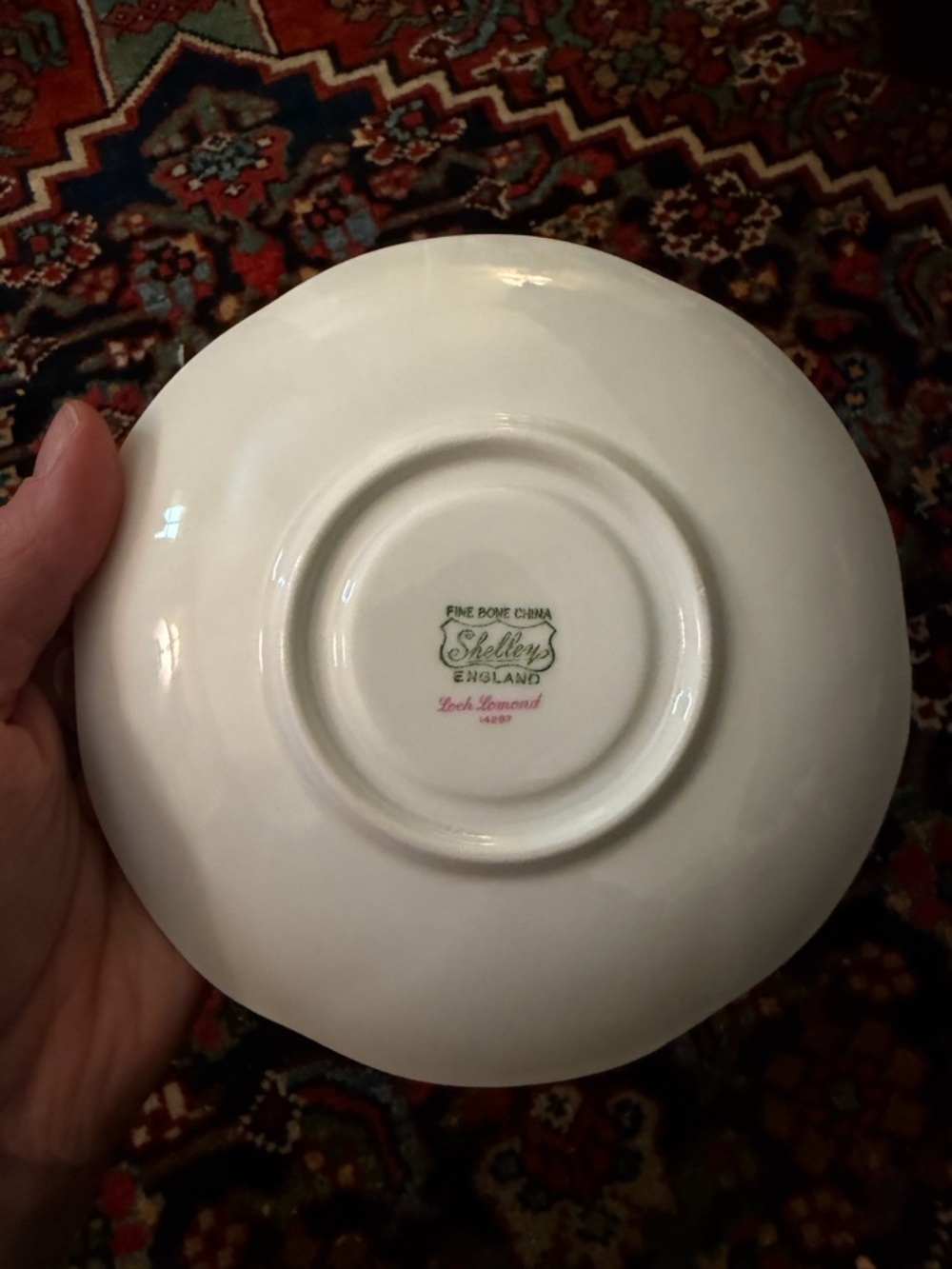 Rare Shelley England Fine Bone China cup and saucer - Picture 8 of 10